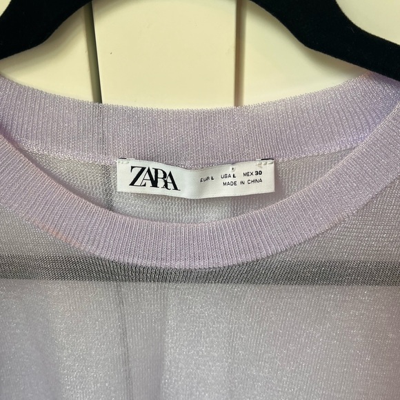 Zara top ~ Size US Large - Picture 2 of 6